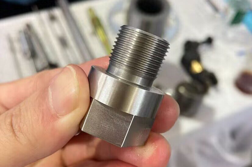 Custom Inconel 718 machined part for aerospace turbine assembly
